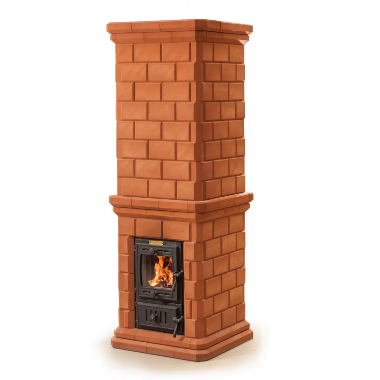 кирпичная отопительная печь кив-30 (кдм) до 75 м3