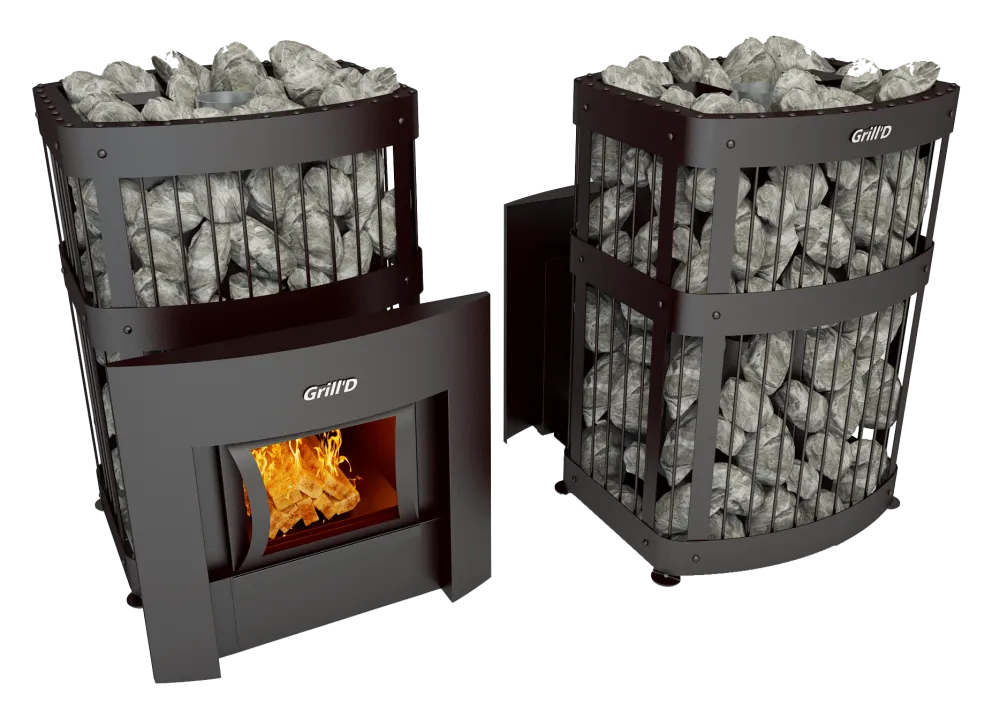 печь для бани grill'd fortuna 200 g window black*