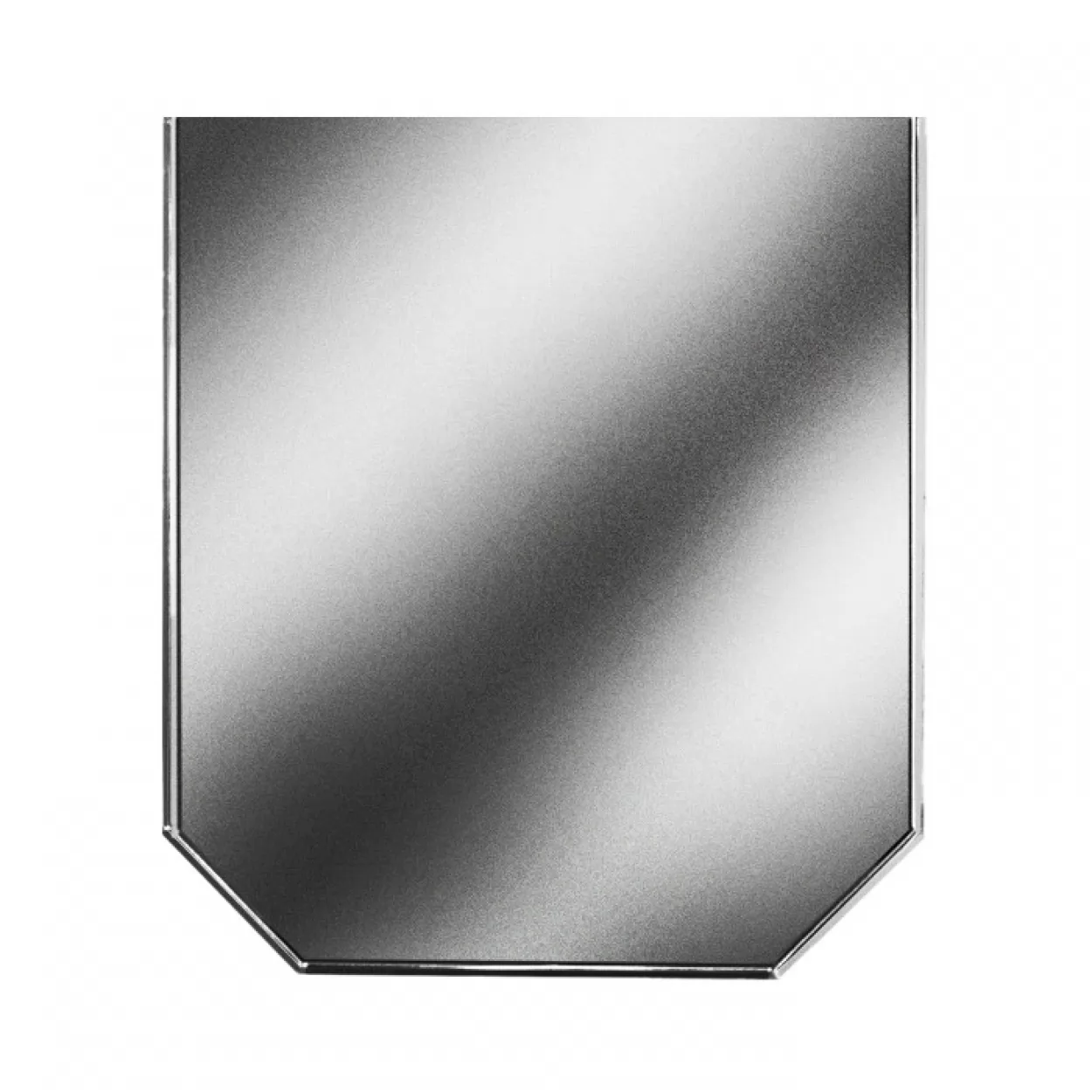 притопочный лист vpl061-inba, 900х800мм, зеркальный (вулкан)