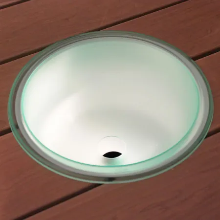 шайка cariitti led подсветка, с водосливным отверстием ib320