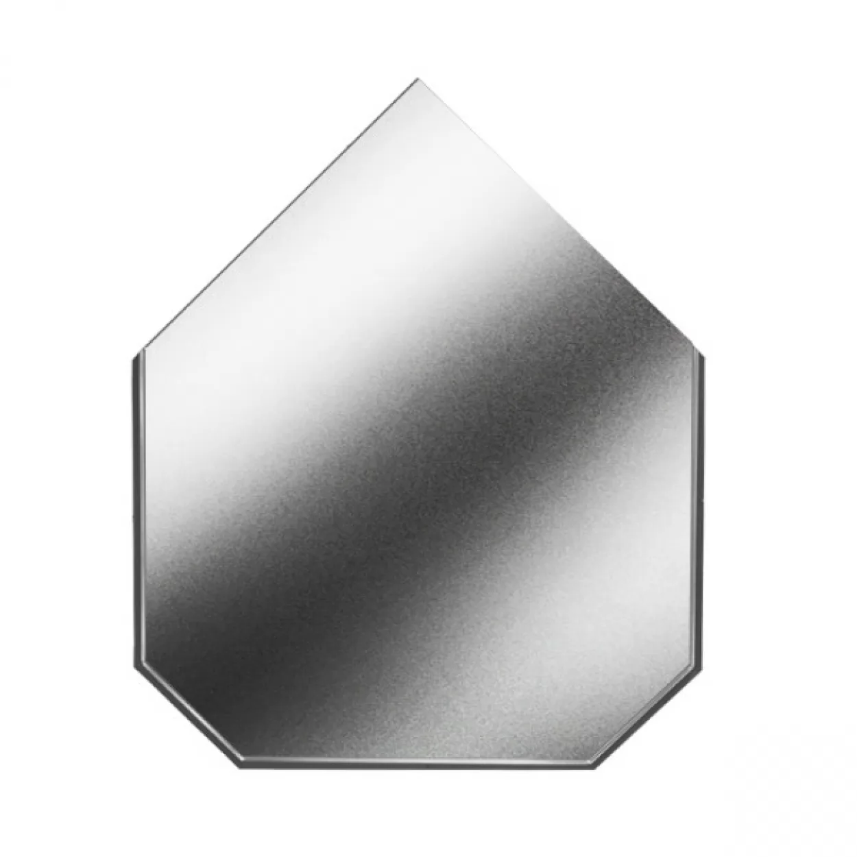 притопочный лист vpl031-inba, 1000х800мм, зеркальный (вулкан)