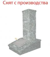 облицовка на трубу gfs гром 30 президент 130х540 серпентинит 2 яруса под шибер